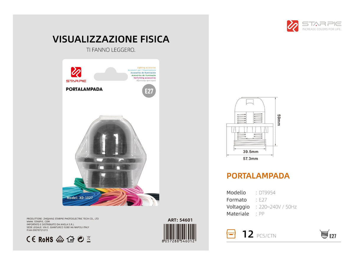 Portalampada E27 DT9954