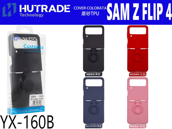 COVER COLORATA CON GANCIO Z FLIP 4 – YX160B 100302