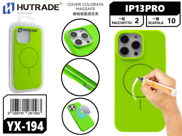 YX-194 COVER COLORATA MAGSAFE IP13 PRO GIADA