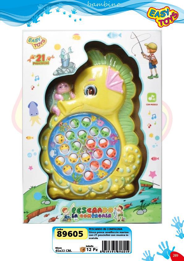 Gioco della pesca con musica EA89605