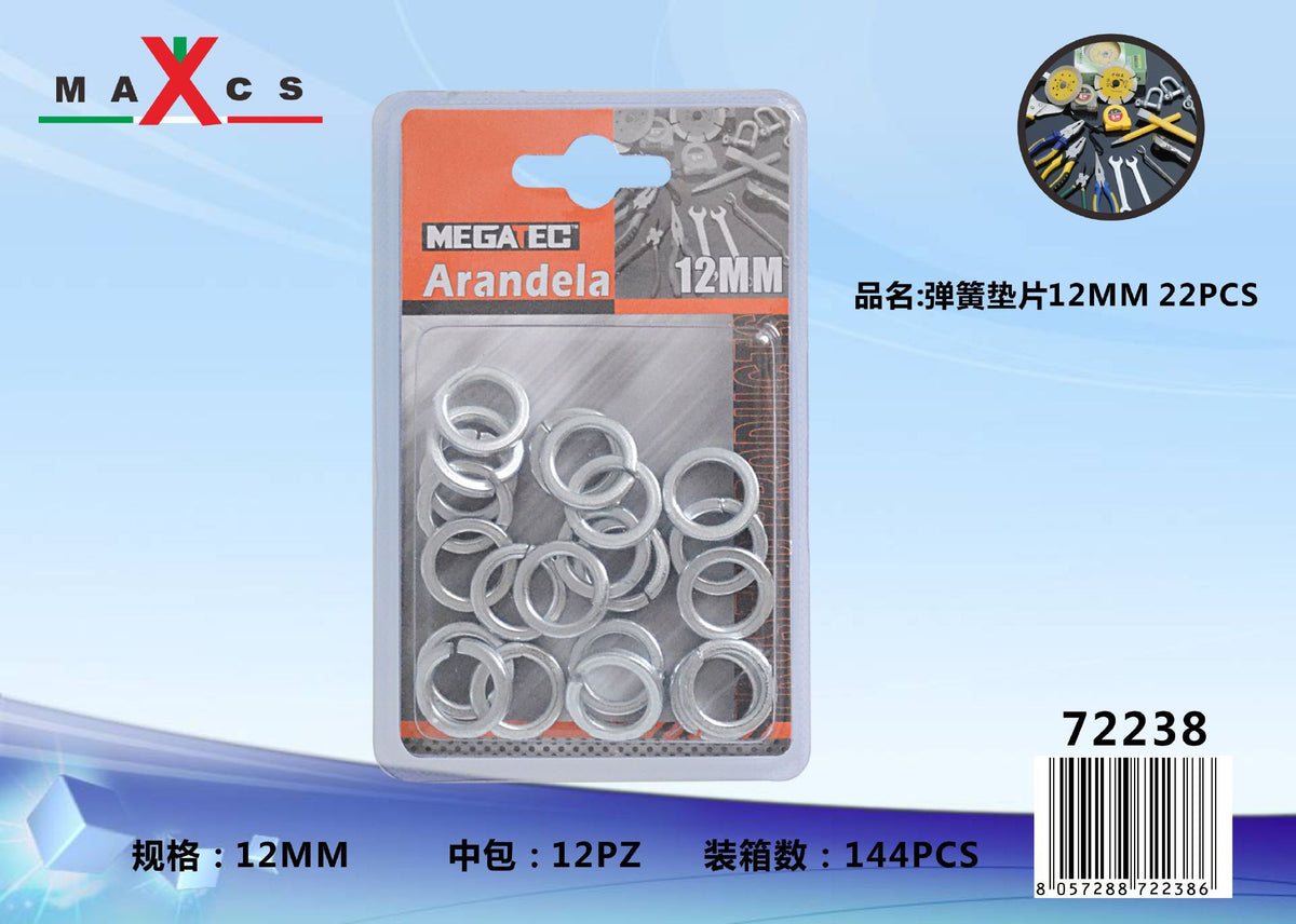 Dadi e rondelle 12MM – art. 72238