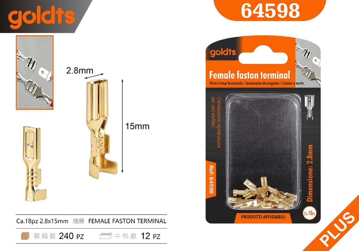Connettori Faston – art. 64598