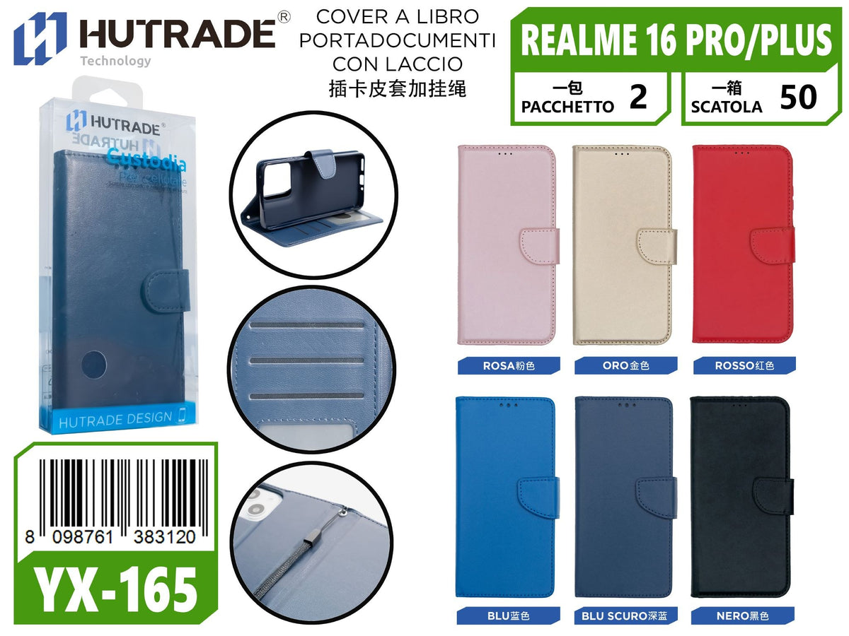 COVER A LIBRO PORTADOCUMENTI CON LACCIO REALME 16 PRO+/PLUS – YX165 005159