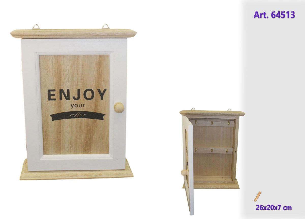 Cassetta portachiavi legno home