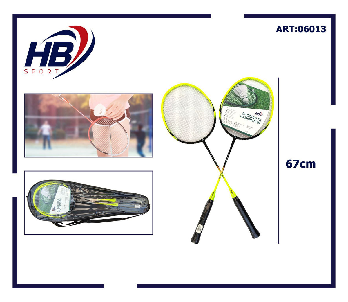 Racchette badminton