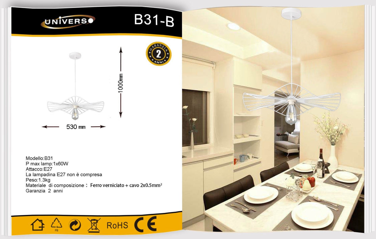 Lampadario Da Soffitto Universo – B31-B