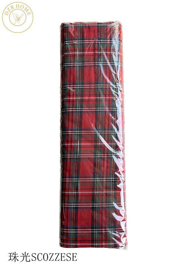 Tessuto per cucito · SCOZZESE LUREX 3.5X10METRI