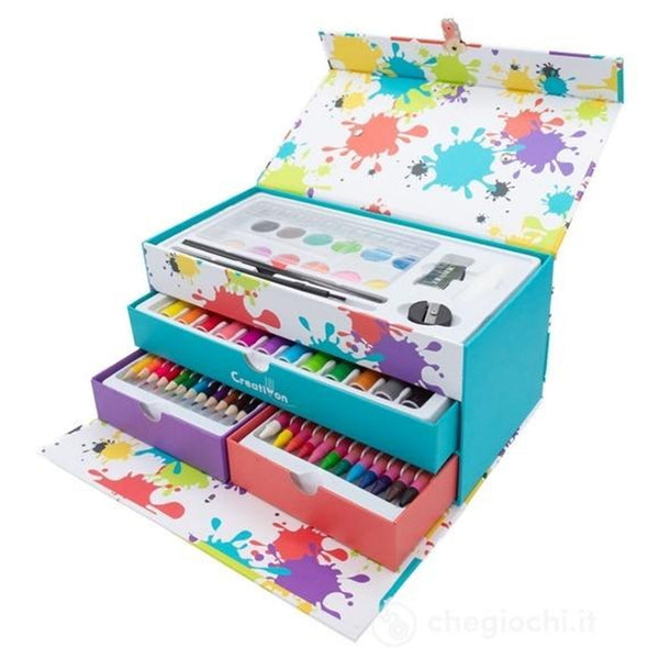 Set artistico da disegno, 54 pezzi CREA012