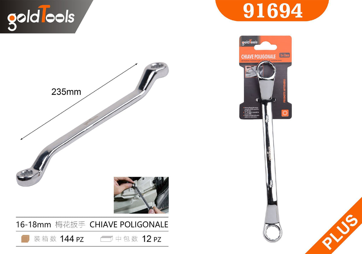 Chiavi e bussole 18 MM – art. 91694