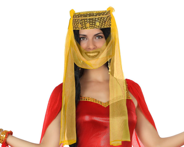Cappello arabo dorato