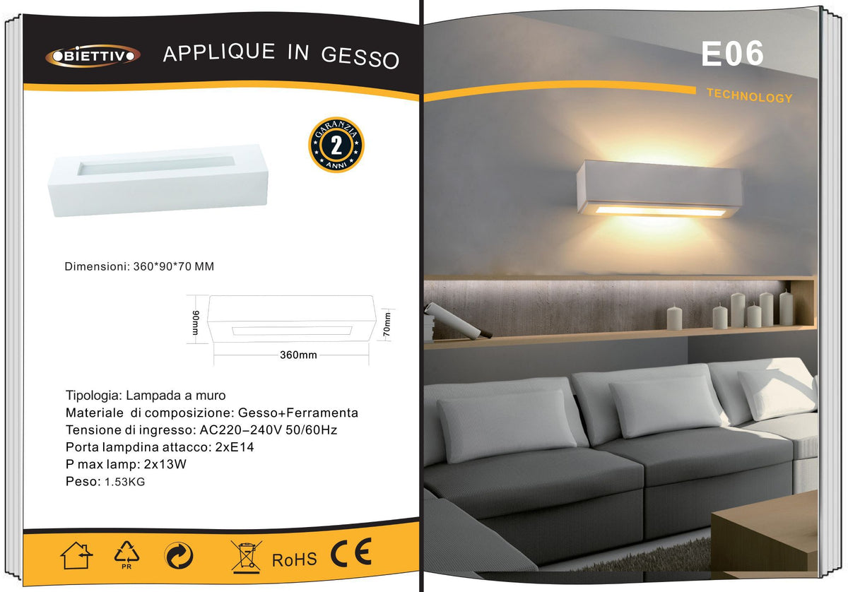 Applique In Gesso Universo – GS-E06