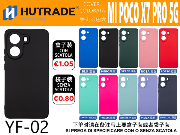 COVER COLORATA POCO X7 PRO 5G