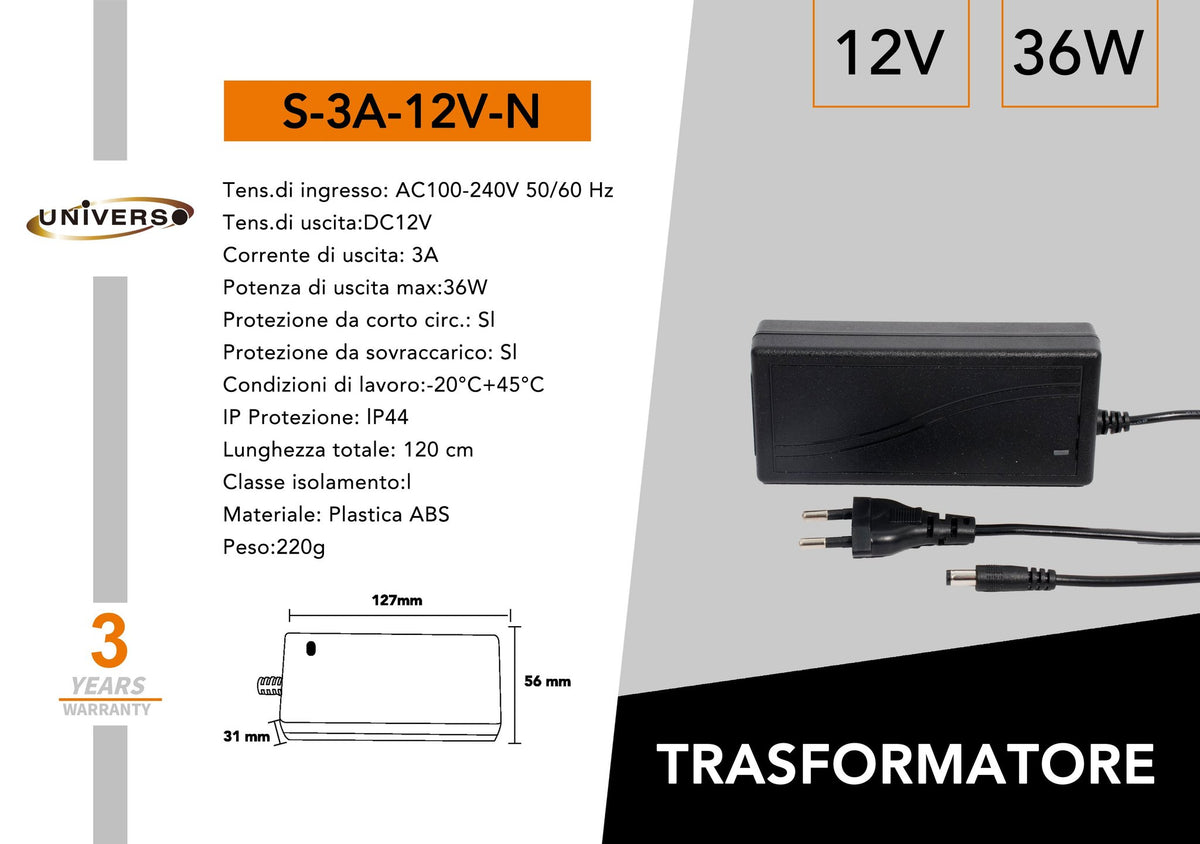 Alimentatore LED – S-3AN