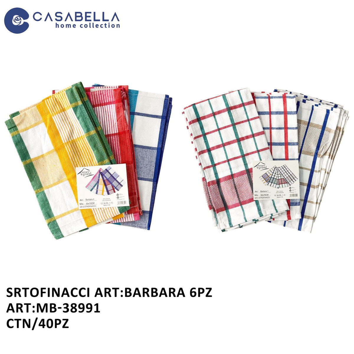 Strofinaccio BARBARA 6PZ