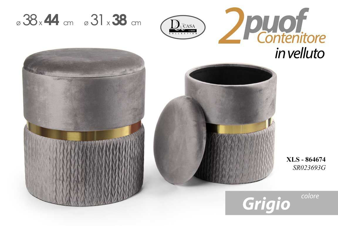 Pouf contenitori – art. 864674