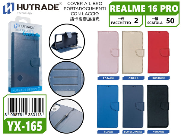 COVER A LIBRO PORTADOCUMENTI CON LACCIO REALME 16 PRO – YX165 005158