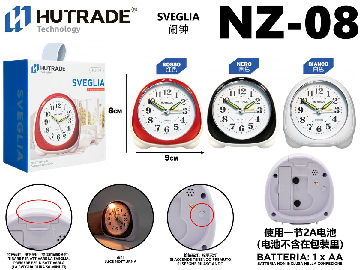 NZ-08 SVEGLIA NUMERI LUMINOSI