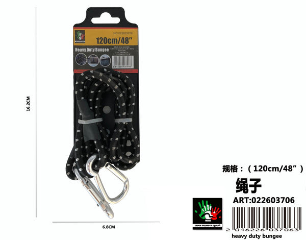 Heavy duty bungee 120cm/48