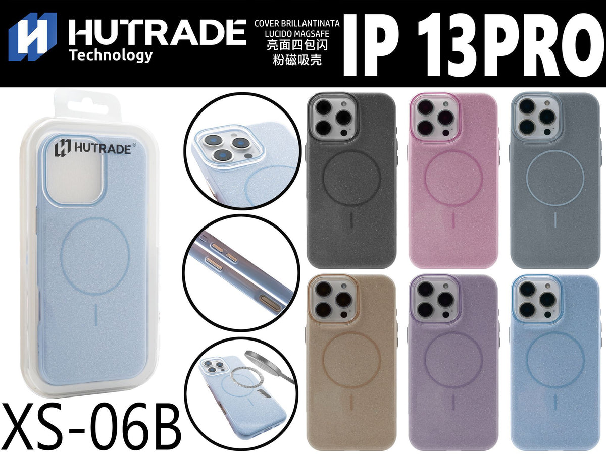 XS-06B COVER BRILLANTINATA MAGSAFE IP13PRO