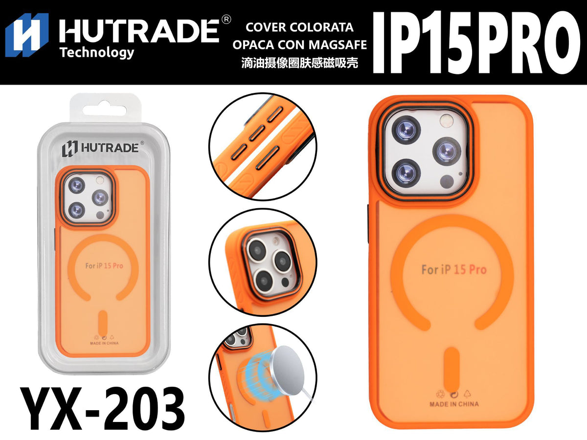 YX-203 COVER COLORATA OPACA CON MAGSAFE IP15 PRO