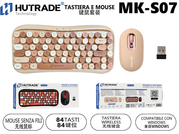 Set tastiera e mouse MK-S07