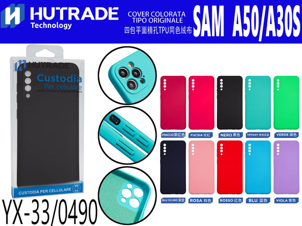 COVER COLORATA A50 – YX33 000649