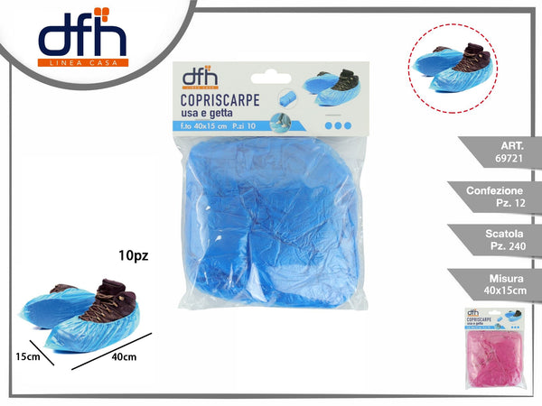COPRISCARPE USA E GETTA 10 pz