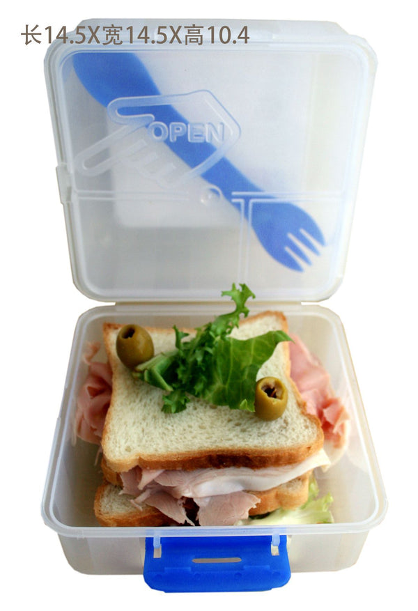 Contenitore pranzo con posate – 000418