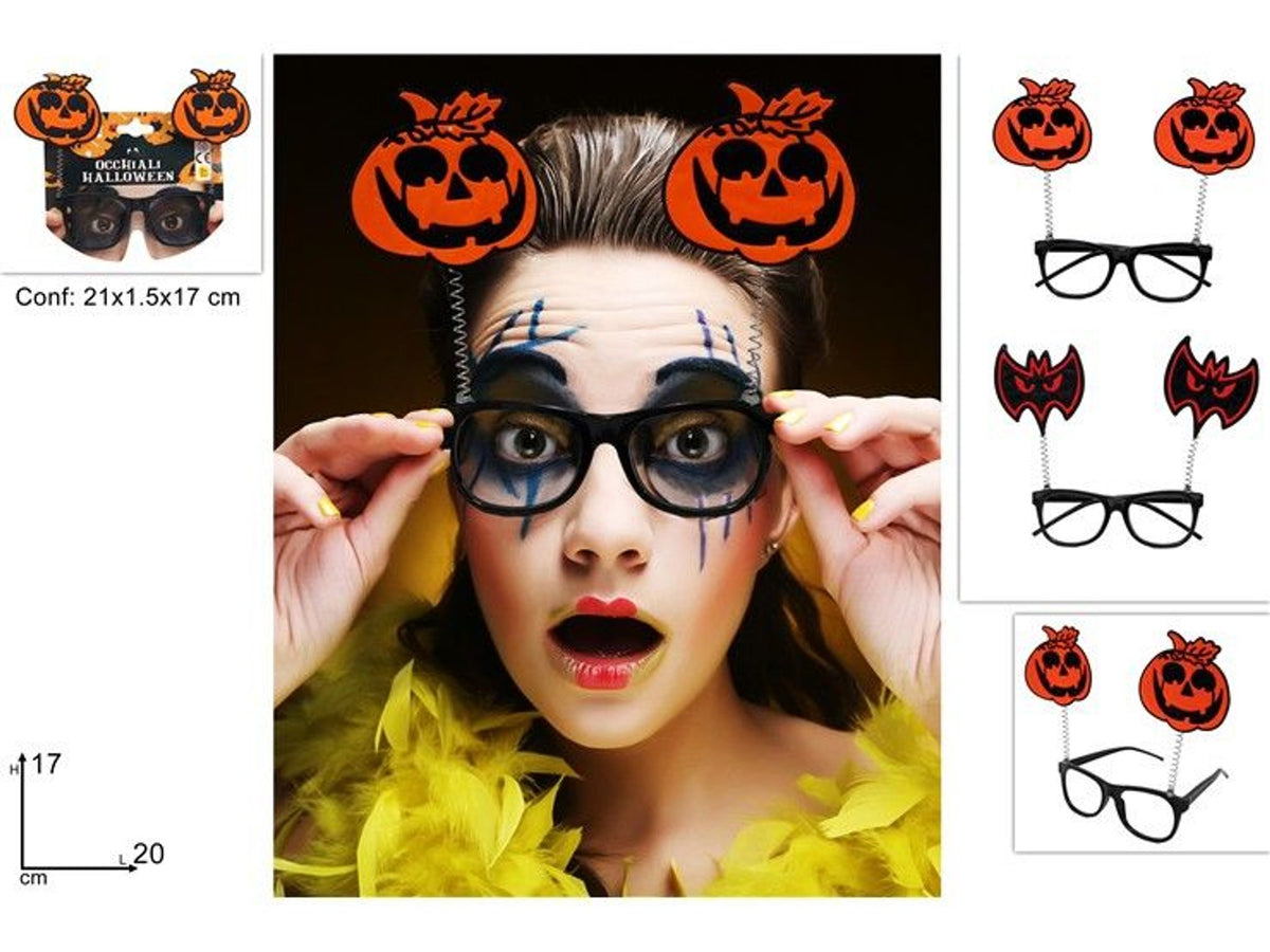 Occhiali halloween 2 ass
