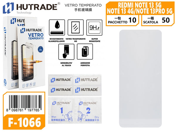 PELLICOLA DI VETRO 10IN1 REDMI NOTE13 5G/NOTE 13 4G/NOTE13PRO 5G