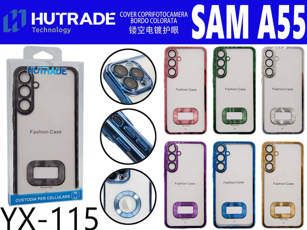 COVER CROMATO COPRI TELECAMERA SAM A55 – YX115 027259