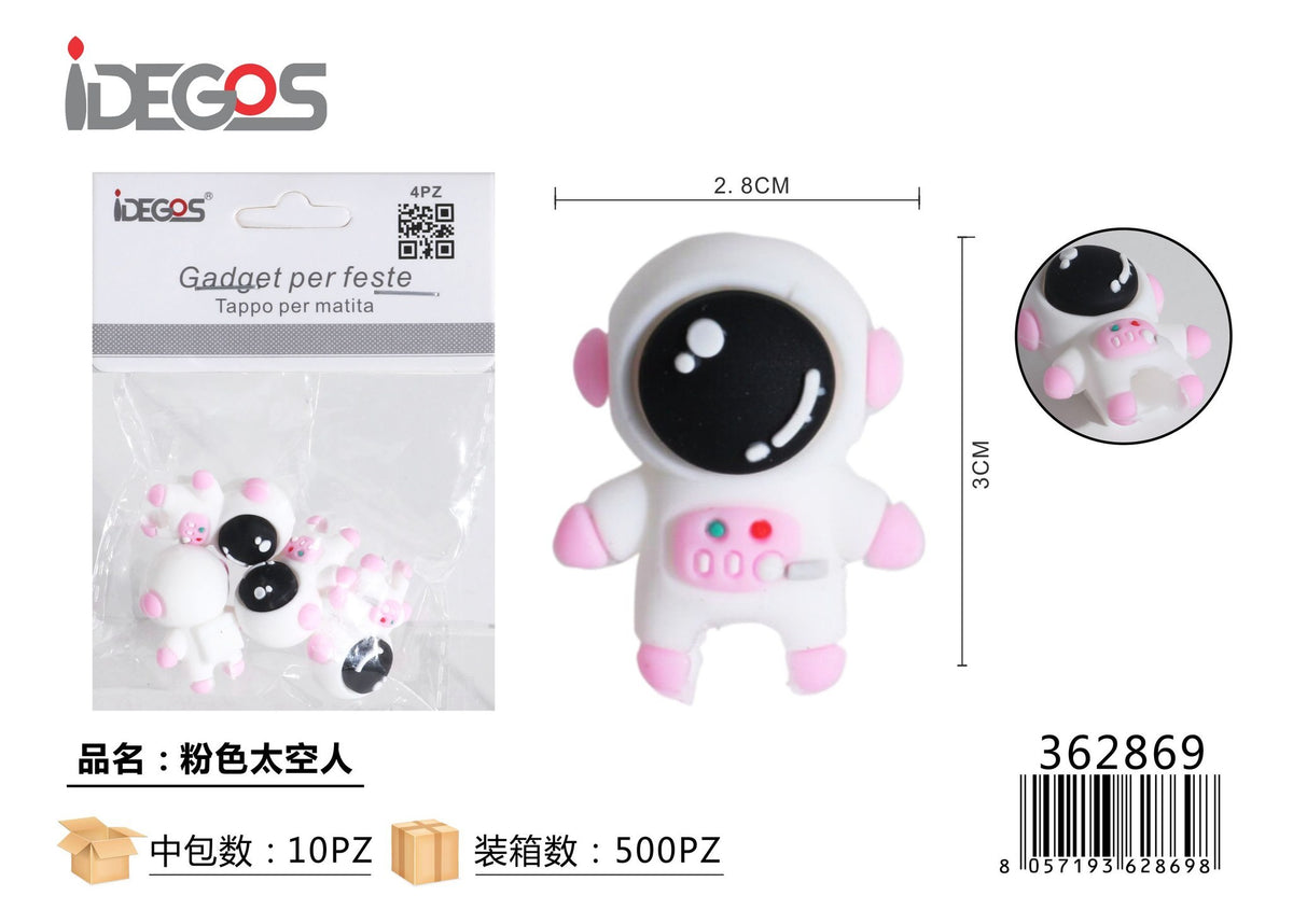 Tappo decorativo per matita Astronauta