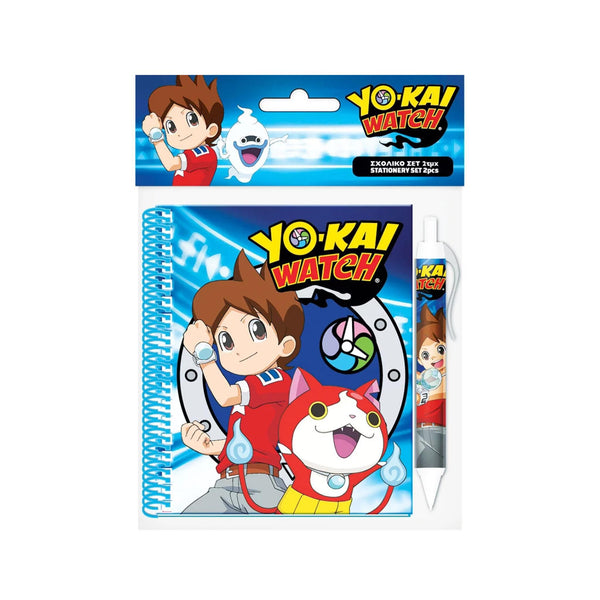 Blocco notes con penna Yo-Kai Watch