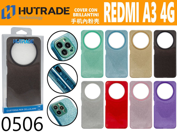 COVER CON BRILLANTINI REDMI A3 4G – N0506 021135