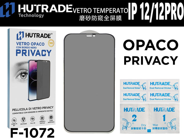 PELLICOLA DI VETRO OPACA PRIVACY IP12/12 PRO – F1072 548003
