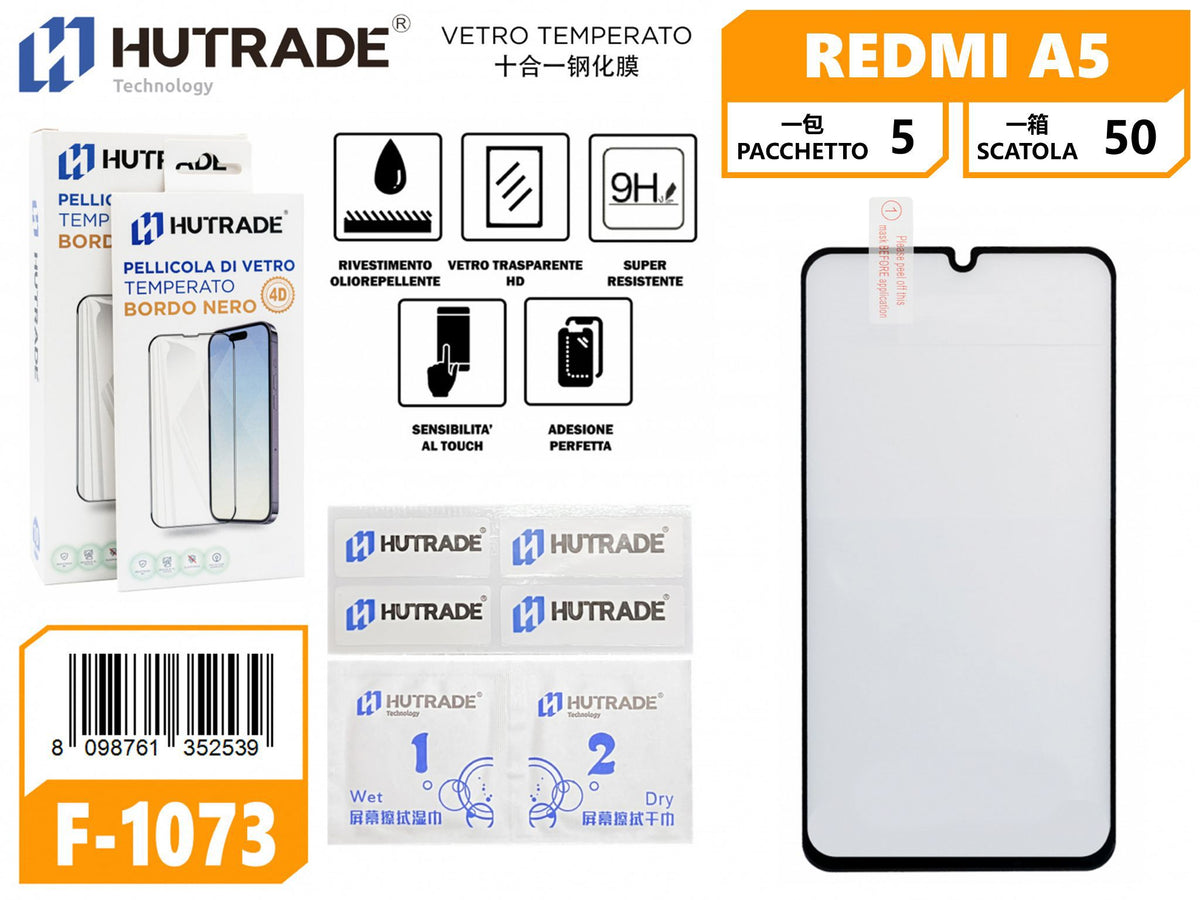F-1073 PELLICOLA DI VETRO REDMI A5 4G 4D 10 IN 1