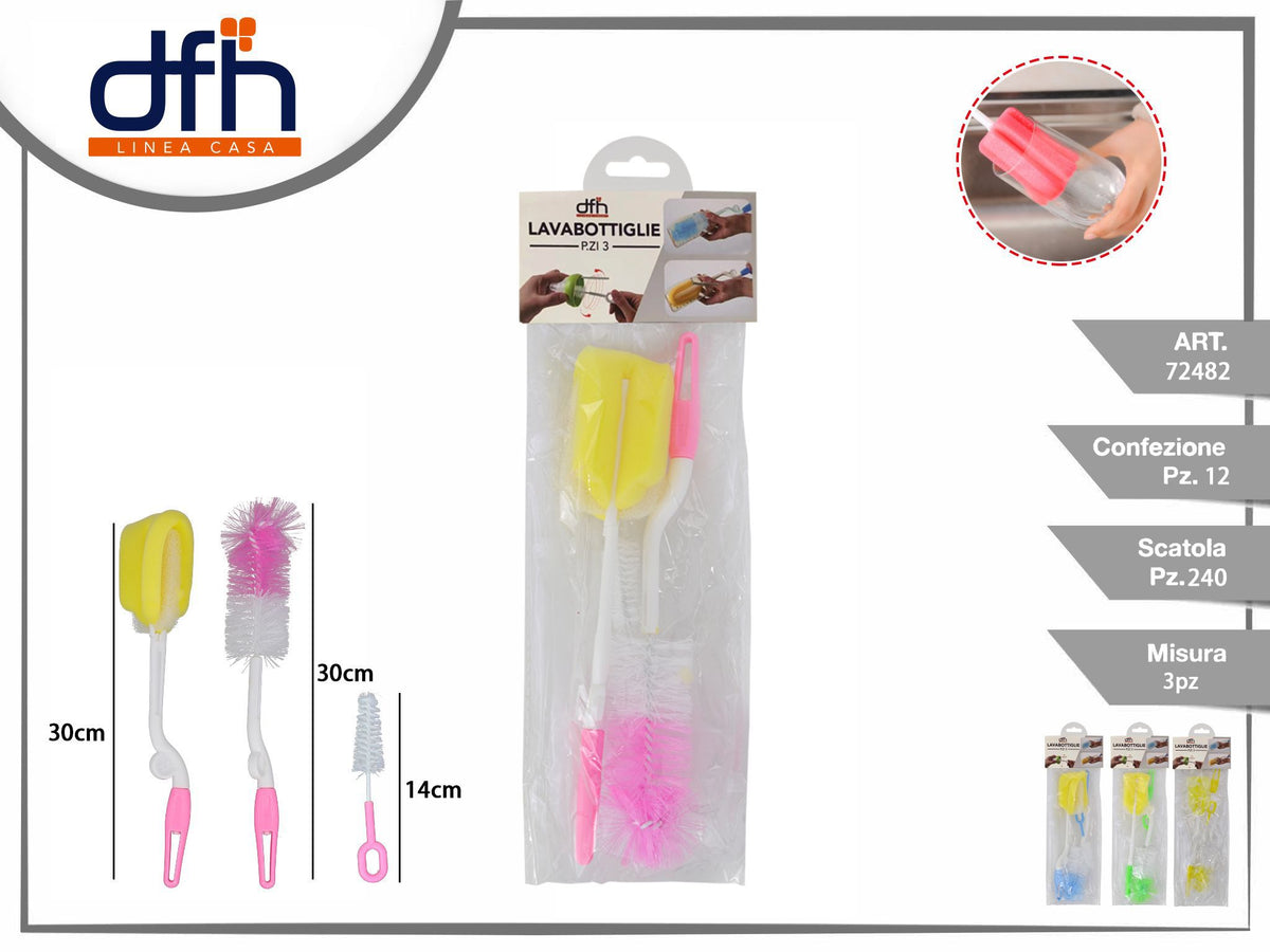 LAVABOTTIGLIE 3 pz KIT