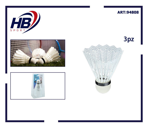 VOLANO badminton 3 pz