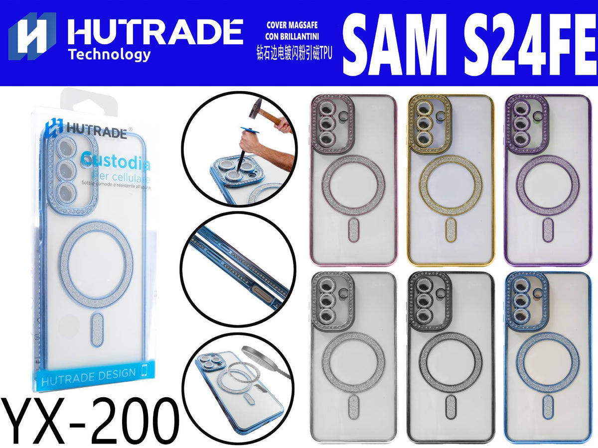 YX-200 COVER BRILLANTINATA CON MAGSAFE SAM S24FE