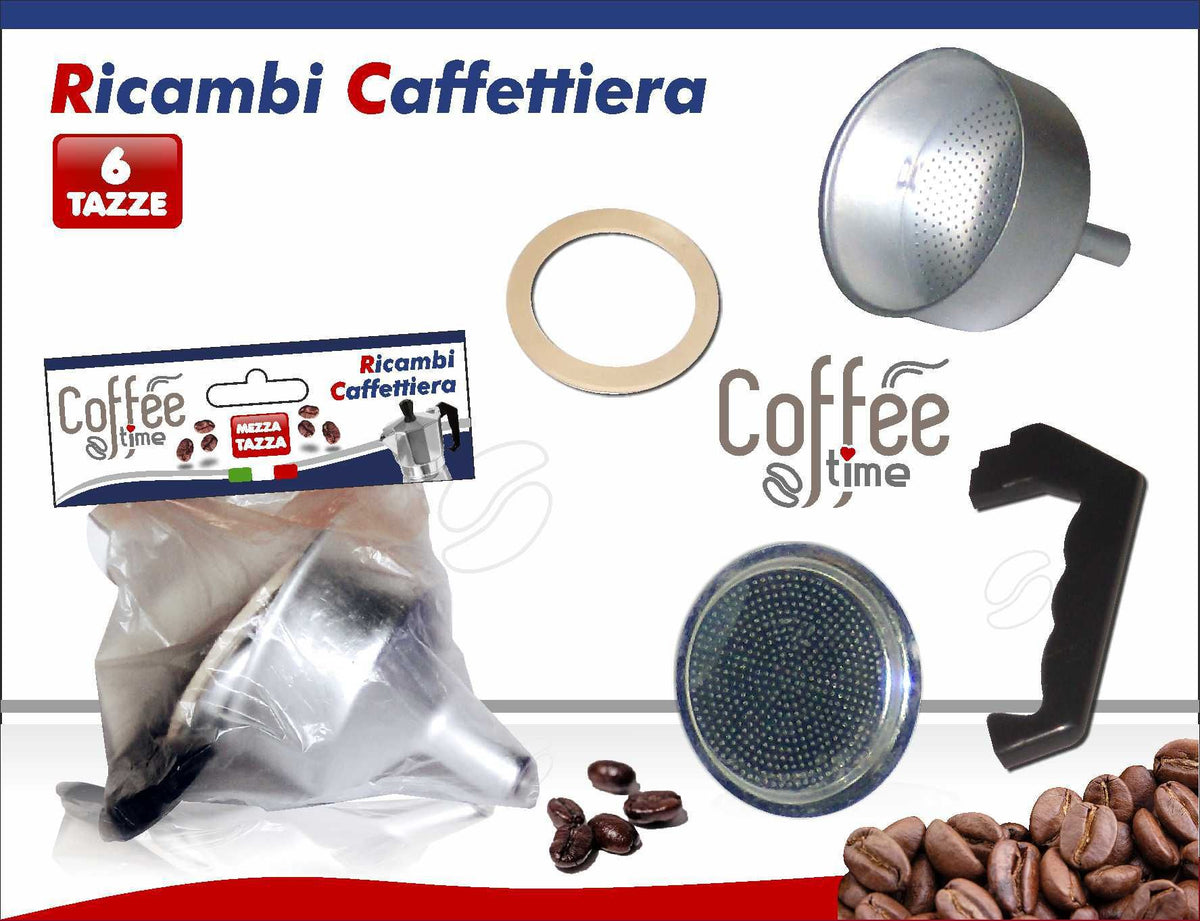 Ricambi caffettiera 6 tazze