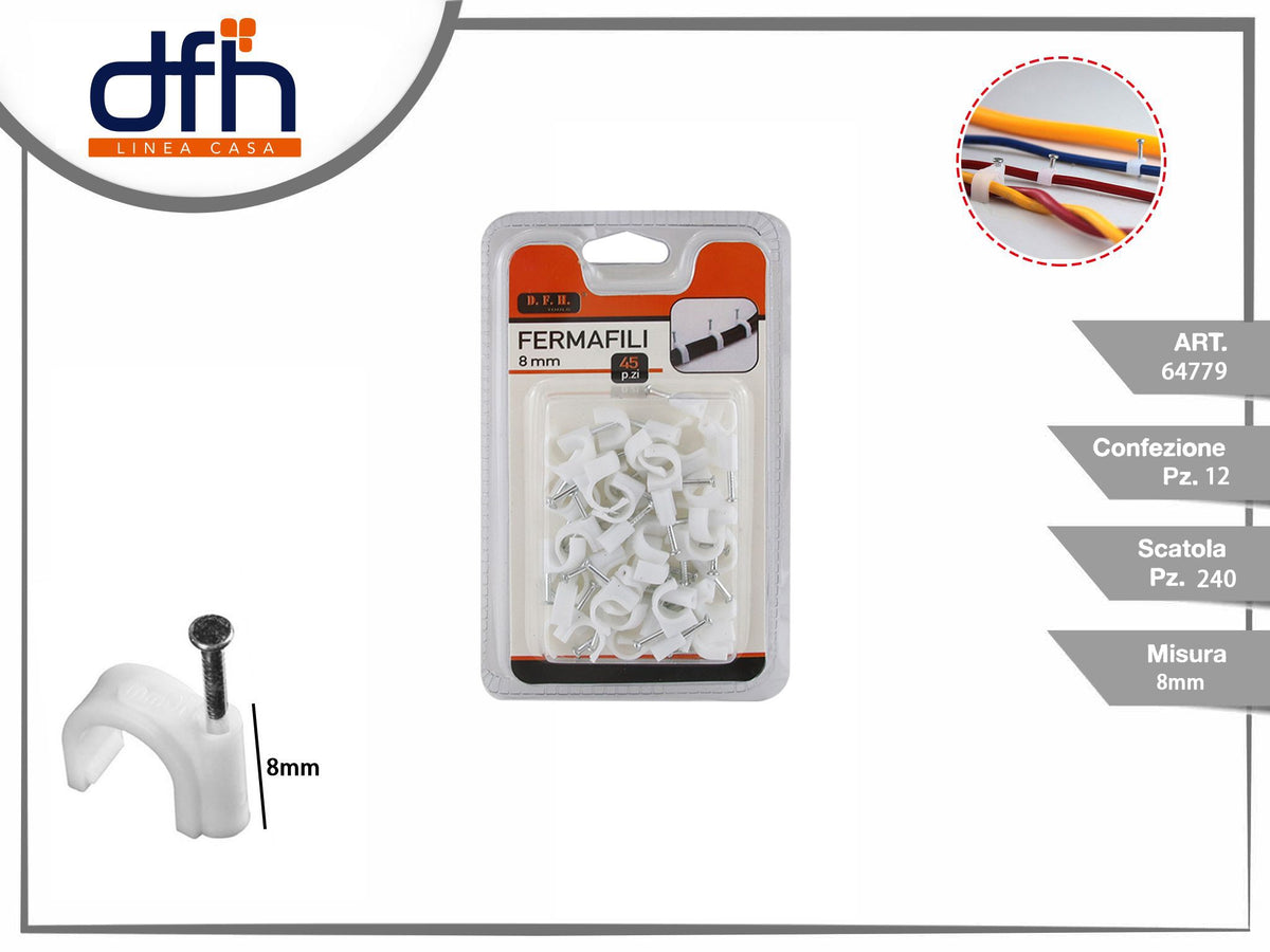 FERMA FILI 8 mm 45 pz