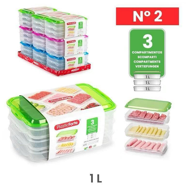 Contenitore pranzo – 15.5X23.5XH10CM – 025841