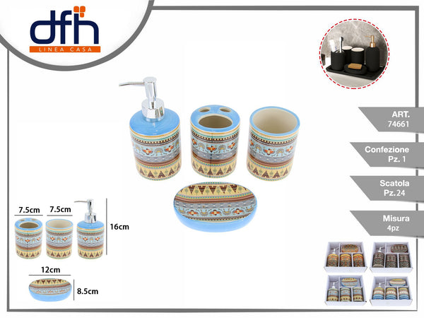 SET BAGNO 4 pz