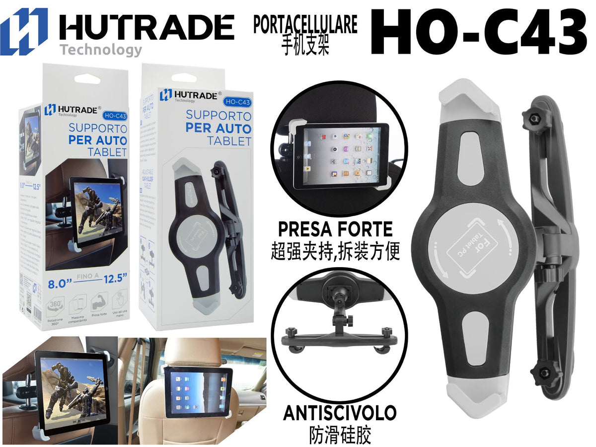 HO-C43 SUPPORTO PER TABLET DA RETRO ESTENDIBILE