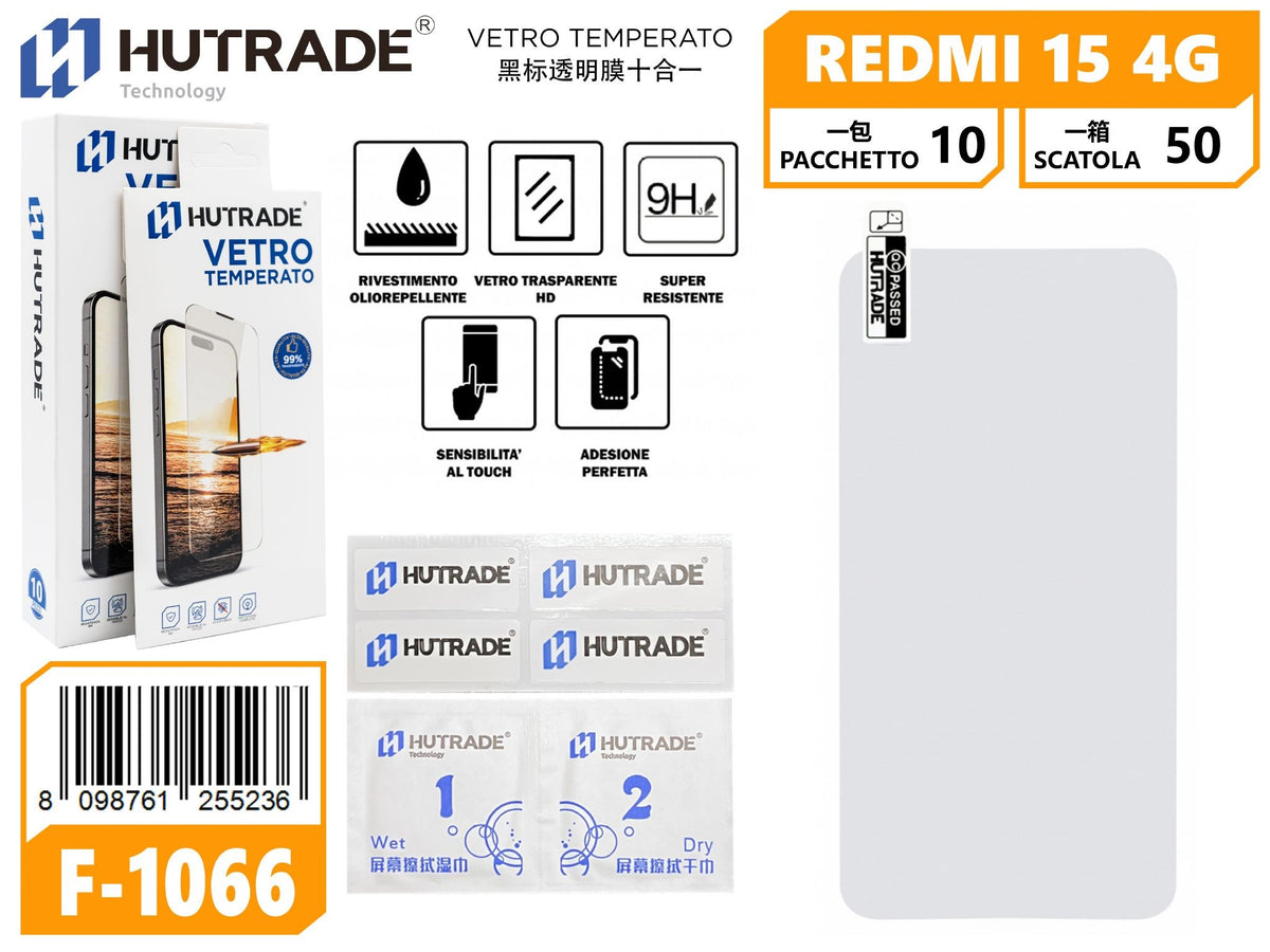 F-1066 PELLICOLA DI VETRO REDMI 15 4G
