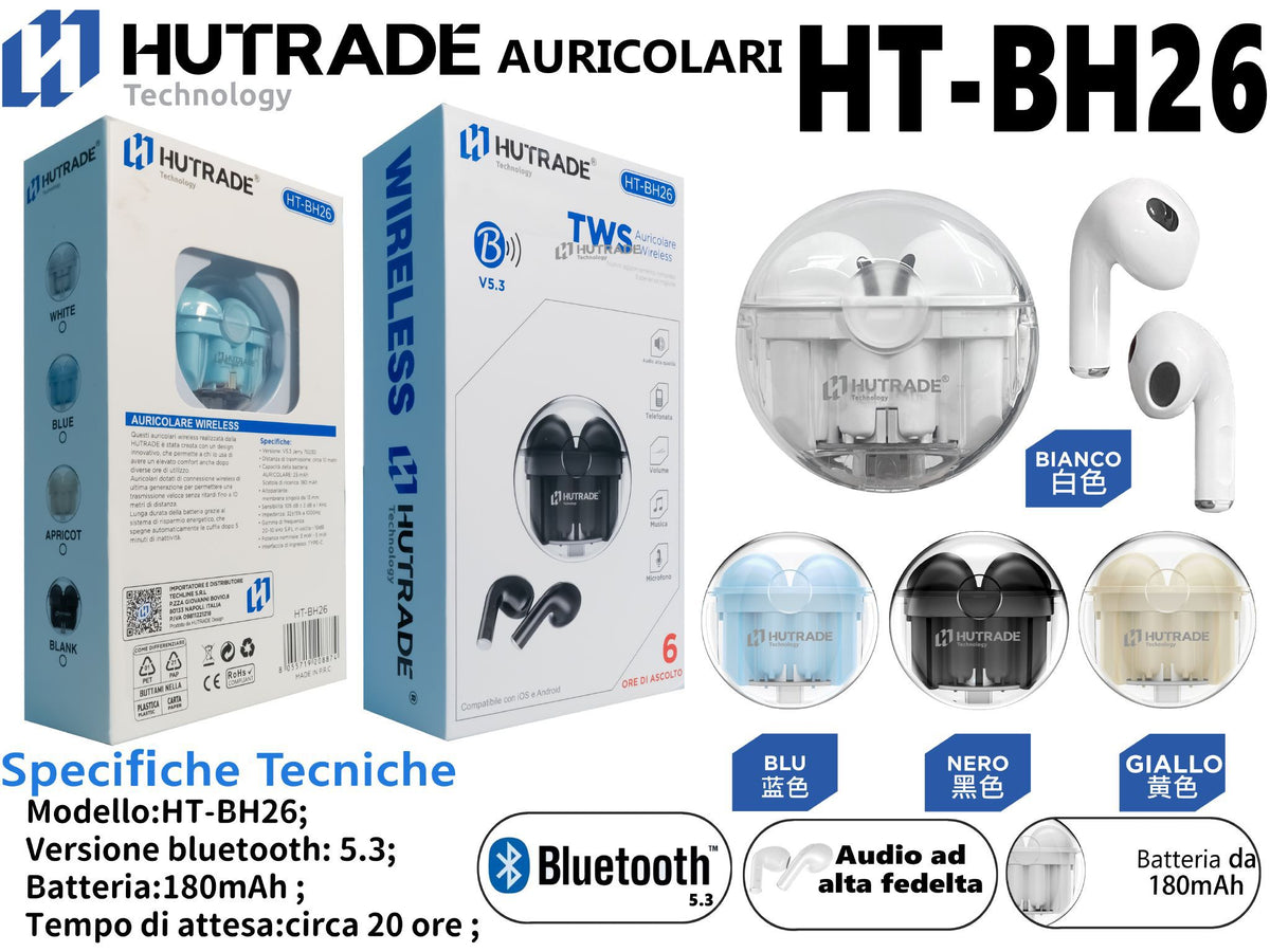 BH-26 AURICOLARE BLUETOOTH