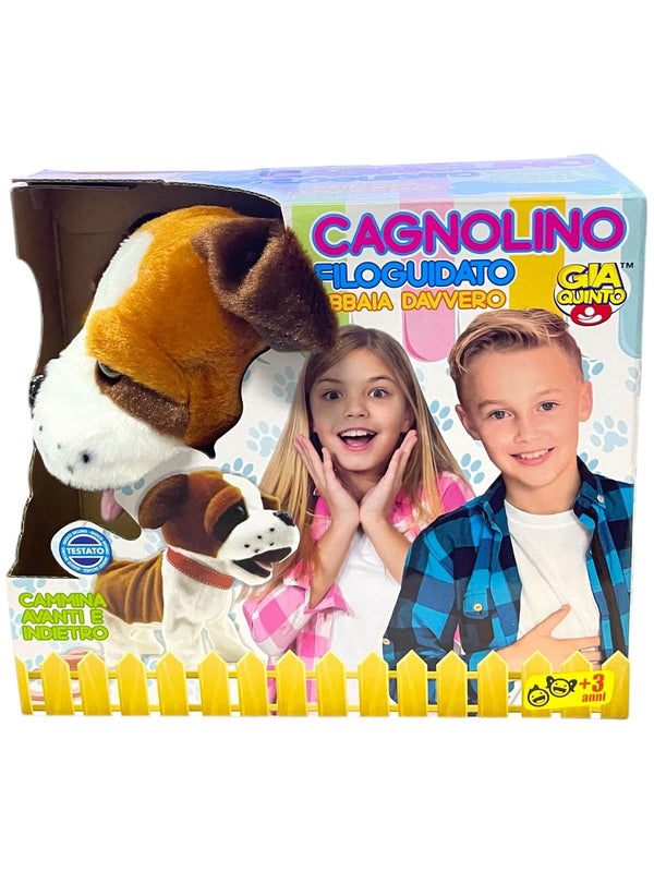 Cagnolino di peluche filoguidato GiAquinto