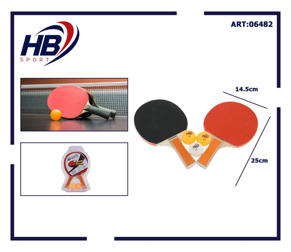 RACCHETTE PING-PONG 3 pz