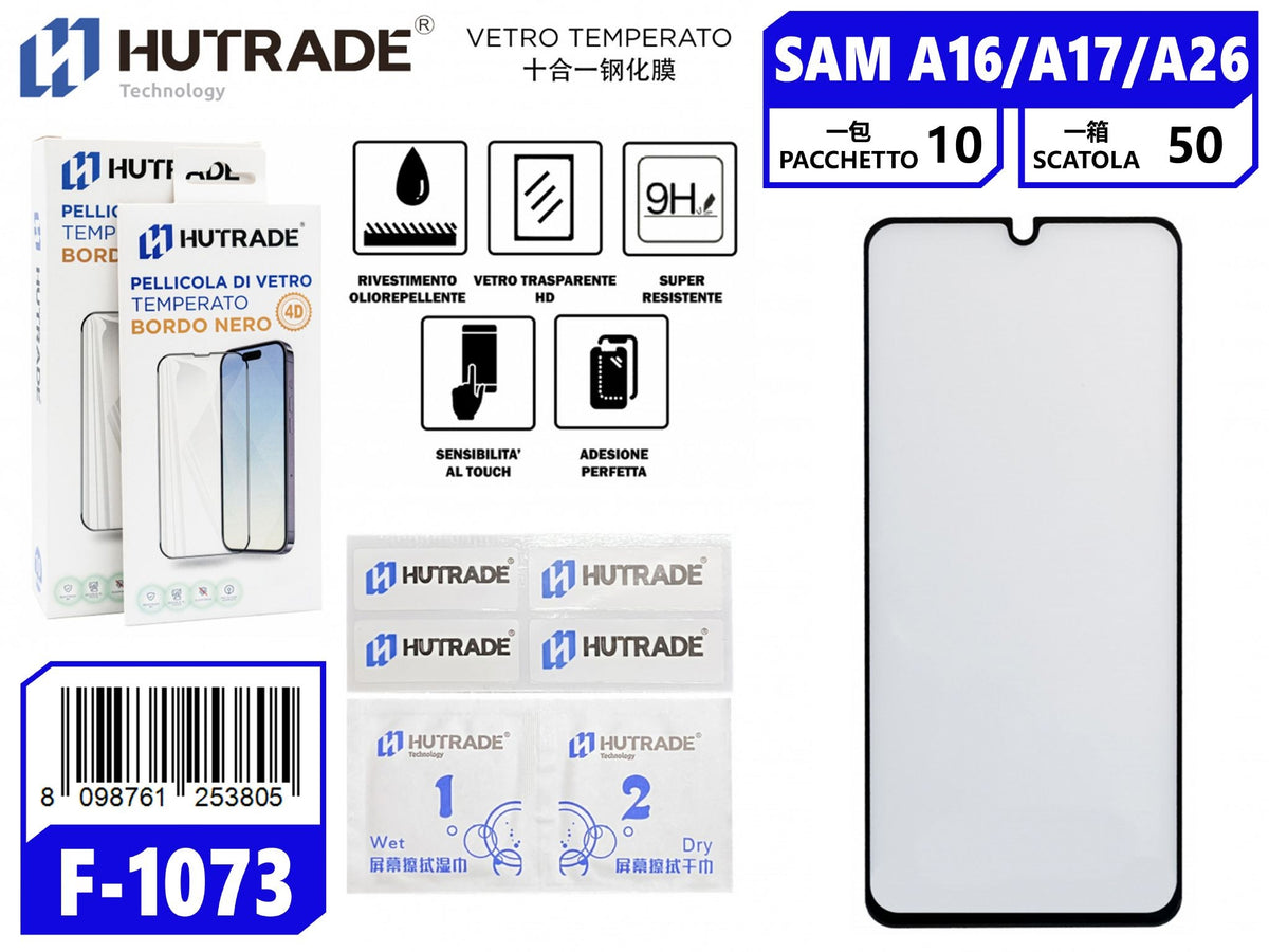 PELLICOLA DI VETRO SAM A16/A17/A26/A18 4D 10 IN 1