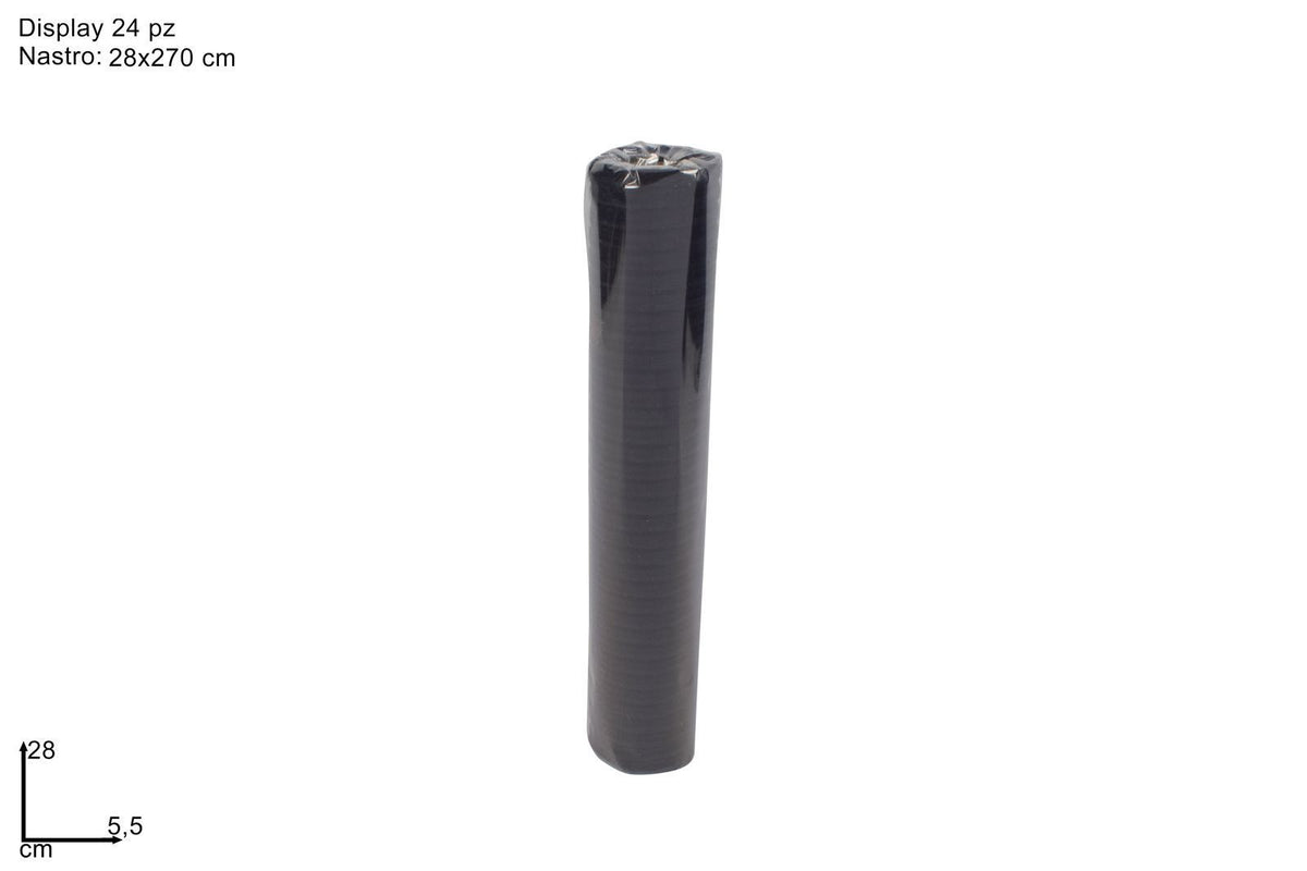 NASTRO BLU VELLUTO RIGATO28CMX270 cm HJ2022-446-28